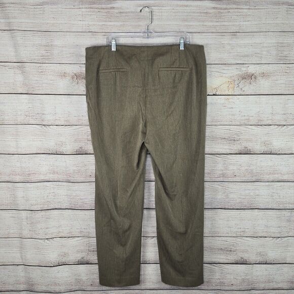 Talbots Refined Bi-Stretch Straight Leg Trouser Office Workwear Pants Size 18 - Picture 5 of 9
